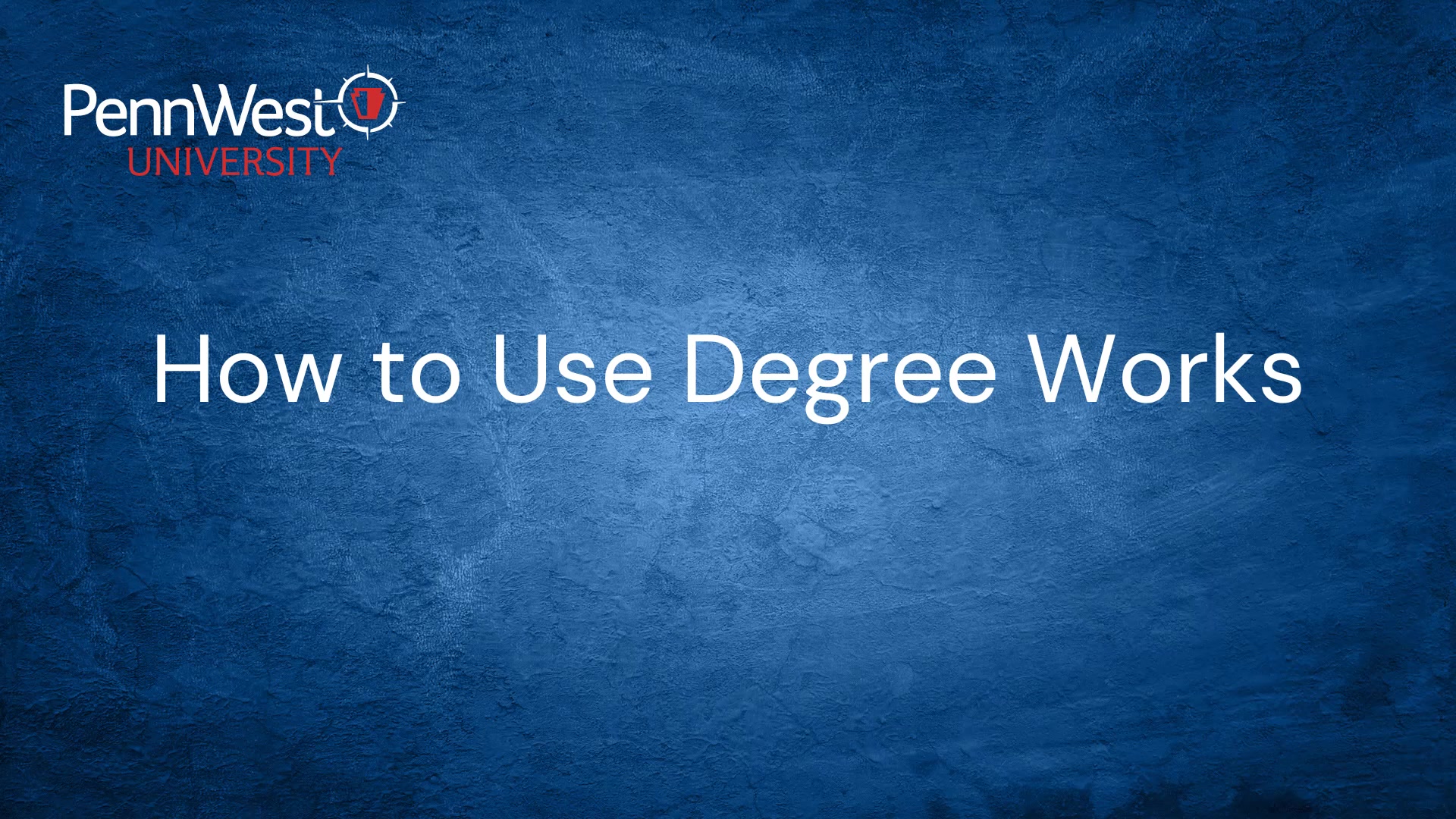 How to Use Degree Works